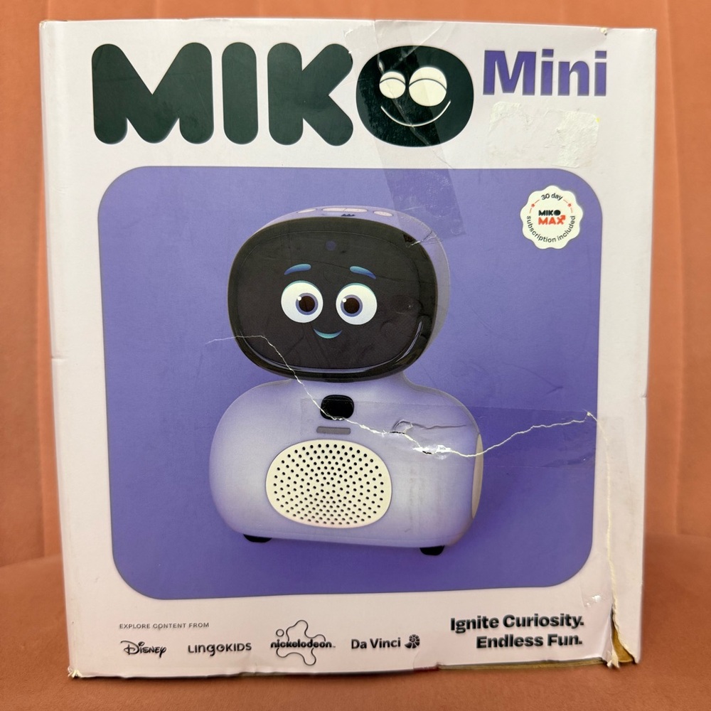 Miko Mini Interactive Robot - Purple